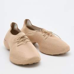 Givenchy Beige Knit Fabric TK-360 Sneakers Size 44