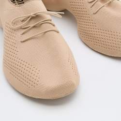 Givenchy Beige Knit Fabric TK-360 Sneakers Size 44