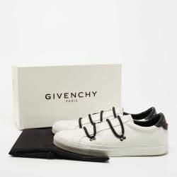 Givenchy White Leather Low Top Sneakers Size 45