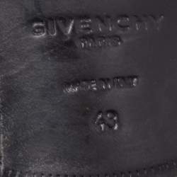 Givenchy Black/Navy Blue Suede Lace Up Derby Size 43