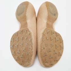 Givenchy Beige Knit Fabric TK-360 Sneakers Size 45