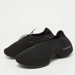 Givenchy Black Stretch Knit TK-360 Sneakers Size 39