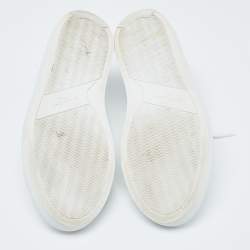 Givenchy White Leather Low Top Sneakers Size 40