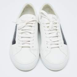 Givenchy White Leather Low Top Sneakers Size 40