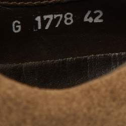 Givenchy Brown Suede Low Top Sneakers Size 42