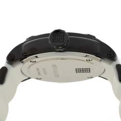 Givenchy Black PVD Coated Stainless Steel Silicon Rubber GV.5254J Men's Wristwatch 48 mm