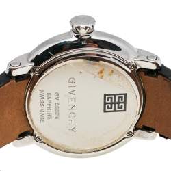 Givenchy White Stainless Steel GV.5202M Men's Wristwatch 44 mm