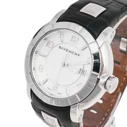 Givenchy White Stainless Steel GV.5202M Men's Wristwatch 44 mm