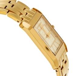 Givenchy Champagne Yellow Gold Plated Stainless Steel GV.5200M Men's Wristwatch 31 mm