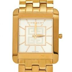 Givenchy Champagne Yellow Gold Plated Stainless Steel GV.5200M Men's Wristwatch 31 mm