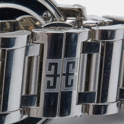 Givenchy Silver Stainless Steel GV.5220J Men's Wristwatch 48 mm