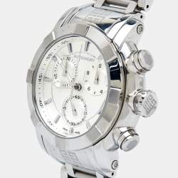Givenchy Silver Stainless Steel GV.5220J Men's Wristwatch 48 mm