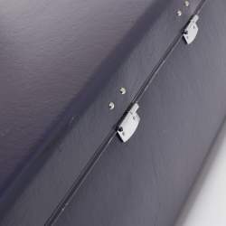 Globe-Trotter Navy Blue Fibreboard Large 2 Wheels Check-In Suitcase 