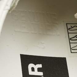 Pre Owned Golden Goose Multicolor Leather Super Star Sneakers Size 45