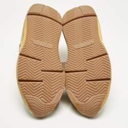 Pre Owned Golden Goose Multicolor Suede and Nylon Running Sneakers Size 44