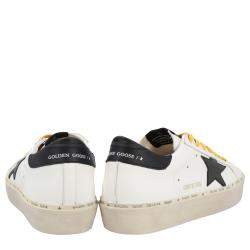 Pre Owned Golden Goose White Hi Star Sneakers Size 39