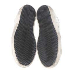 Pre Owned Golden Goose White Superstar Sneakers Size 42