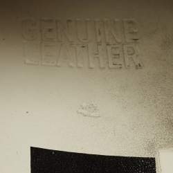 Pre Owned Golden Goose Black/White Leather Stardan Low Top Sneakers Size 42