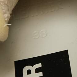 Pre Owned Golden Goose Two Tone Suede and Leather Running Dad Sneakers Size 38