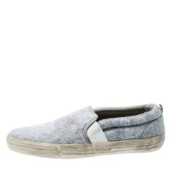 Golden Goose Grey Slip On Sneakers Size 43