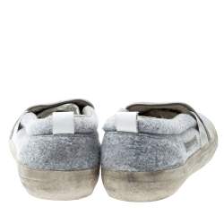 Golden Goose Grey Slip On Sneakers Size 43