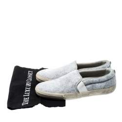 Golden Goose Grey Slip On Sneakers Size 43