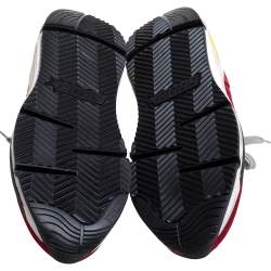 Pre Owned Golden Goose Red Suede Running Sneakers Size 41