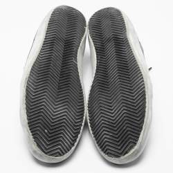 Golden Goose Black Leather Superstar Classic Sneakers Size 44