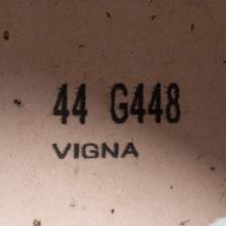 Pre Owned Golden Goose Blue Leather And Suede Superstar Low Top Sneakers Size 44