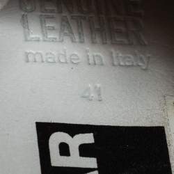 Pre Owned Golden Goose Multicolor Suede Superstar Lace Up Sneakers Size 41