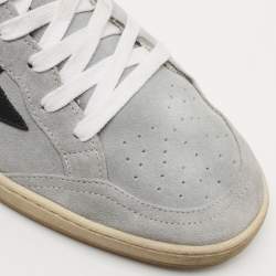 Golden Goose Grey Suede Superstar Low Top Sneakers Size 44