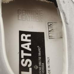 Golden Goose Grey Suede Superstar Low Top Sneakers Size 44