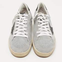 Golden Goose Grey Suede Superstar Low Top Sneakers Size 44