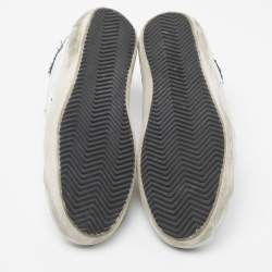 Golden Goose White Leather Superstar Low Top Sneakers Size 43