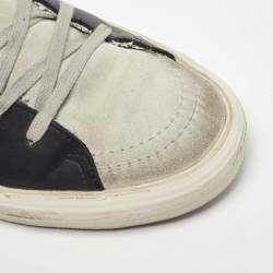 Golden Goose Black/Grey Leather High-top Trainers High Top Sneakers Size 44