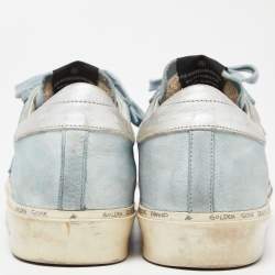 Golden Goose Blue Nubuck Leather Superstar Sneakers Size 40