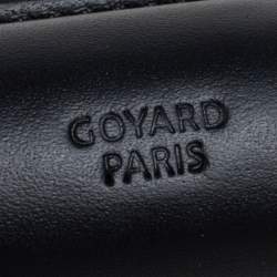 Goyard Black Goyardine Coated Canvas and Leather Churchill Cigar Case