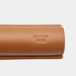 Goyard Brown Goyardine Coated Cigarrete Churchill Case