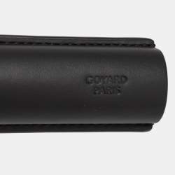 Goyard Black Goyardine Coated Canvas and Leather Churchill Cigar Case