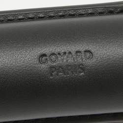 Goyard Black Goyardine Coated Canvas and Leather Churchill Cigar Case
