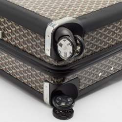 Goyard Black Goyardine Coated Canvas Satolas GM Rolling Suitcase