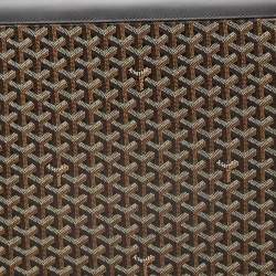 Goyard Black Goyardine Coated Canvas Satolas GM Rolling Suitcase