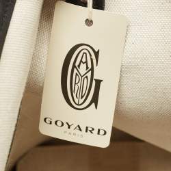 مملوكة مسبقًا حقيبة ماسنجر جويارد أسود جويردين قماش مطلي كابتيان MM