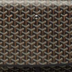 مملوكة مسبقًا حقيبة ماسنجر جويارد أسود جويردين قماش مطلي كابتيان MM