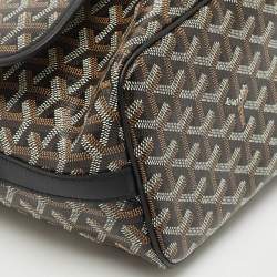 مملوكة مسبقًا حقيبة ماسنجر جويارد أسود جويردين قماش مطلي كابتيان MM