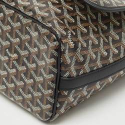 مملوكة مسبقًا حقيبة ماسنجر جويارد أسود جويردين قماش مطلي كابتيان MM