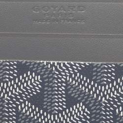 Pre Owned م�حفظة بطاقات جويارد سان سولبيس جلد وكانفاس جوياردين مقوى سوداء