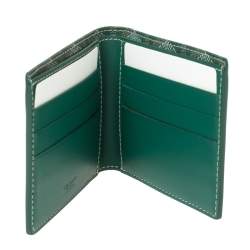 Goyard Wallet Goyardine Green