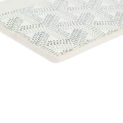 Pre Owned حافظة بطاقات جويارد جوياردين سان سولبيس كانفاس كاروهات  أبيض 