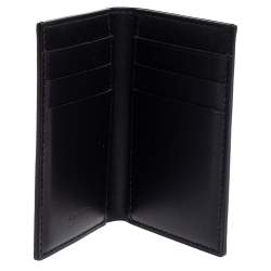 مملوكة مسبقًا Goyard Black Goyardine Coated Canvas And Leather St. Marc Bifold Card Holder